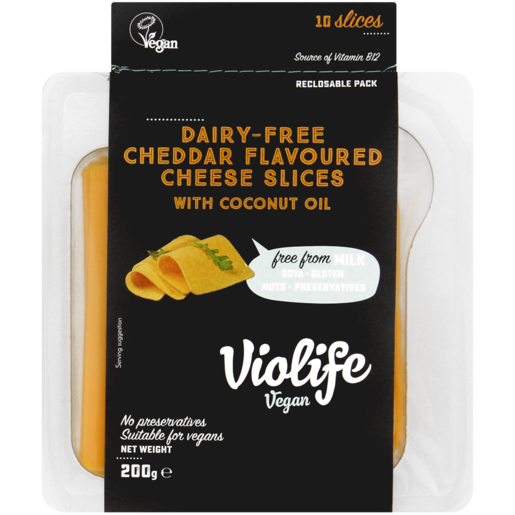 Violife Cheddar Slices - 200g