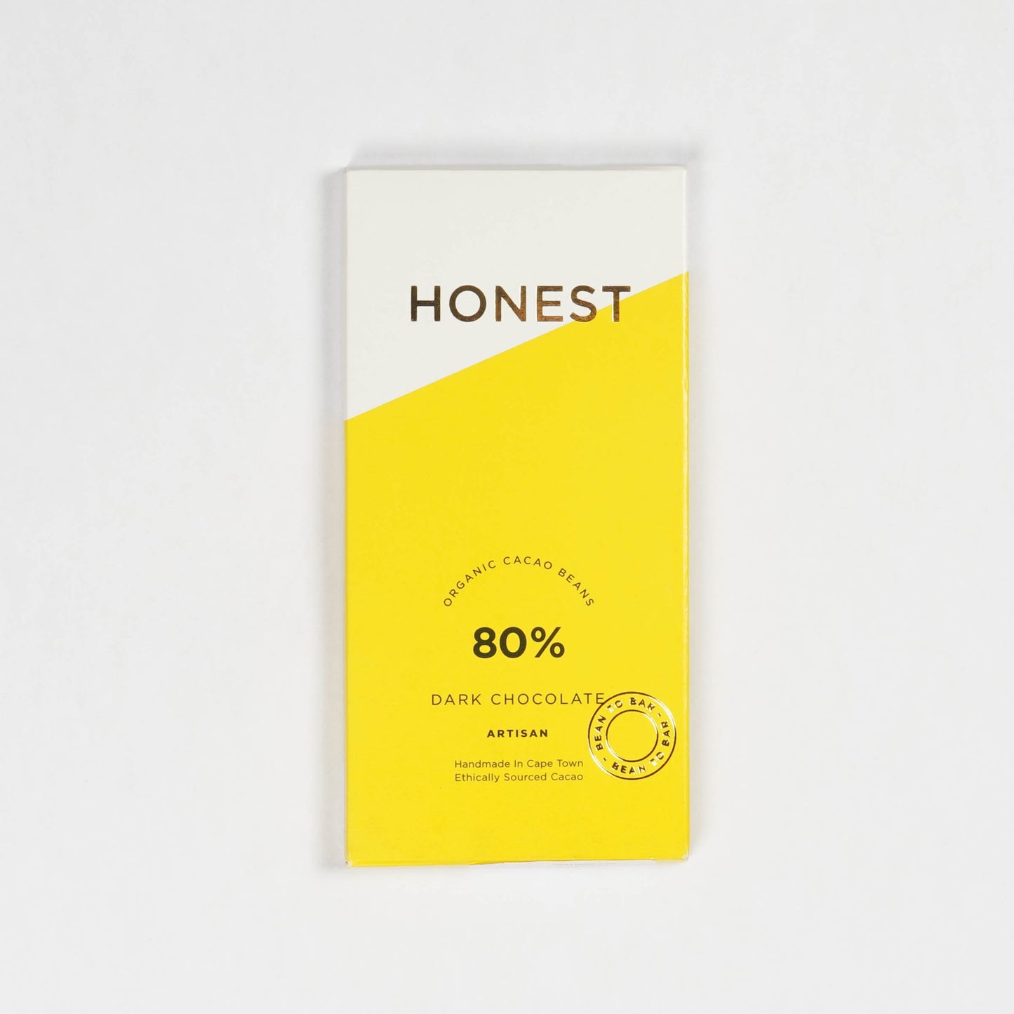 Honest Chocolate-Vegan 80% Slab