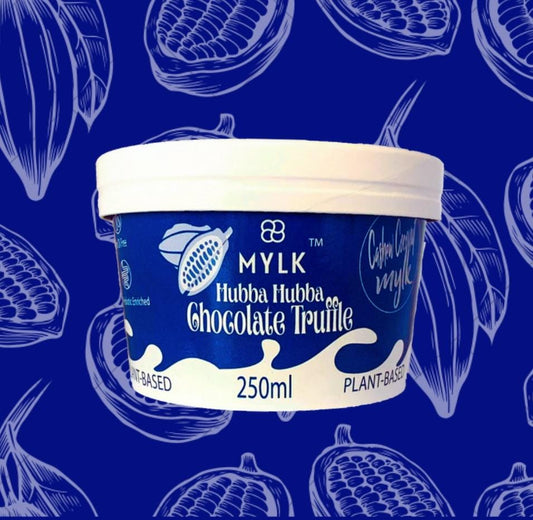 Mylk Ice Creme  Hubba Hubba Chocolate Truffle - ice-cream-alternative