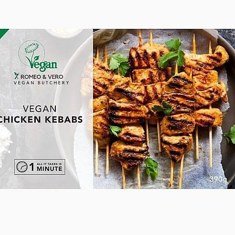 Romeo and Vero Vegan Butcherie - Vegan chicken kebabs