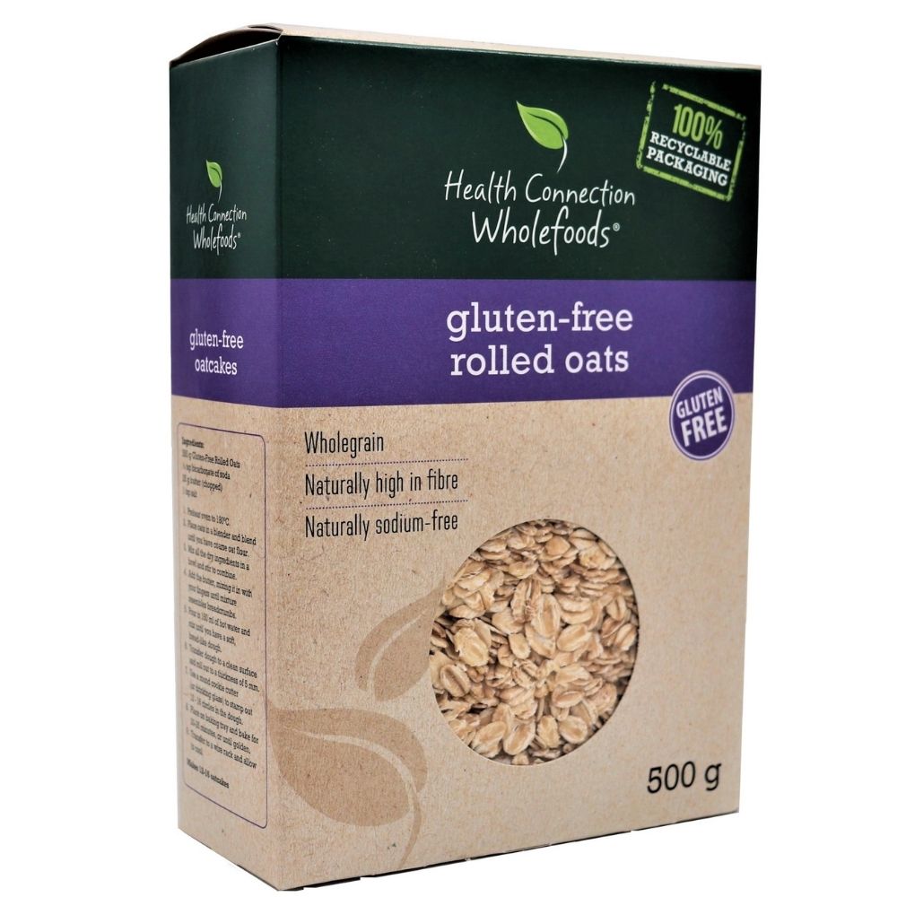 Health Connection Oats Rolled, Gluten-Free 500g