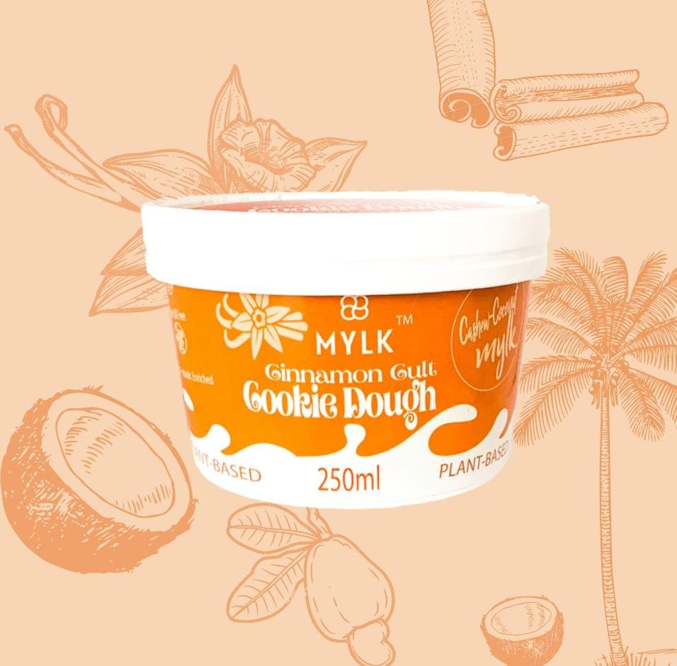 Mylk Ice Creme  Cinnamon Cookie Dough -ice-cream-alternative