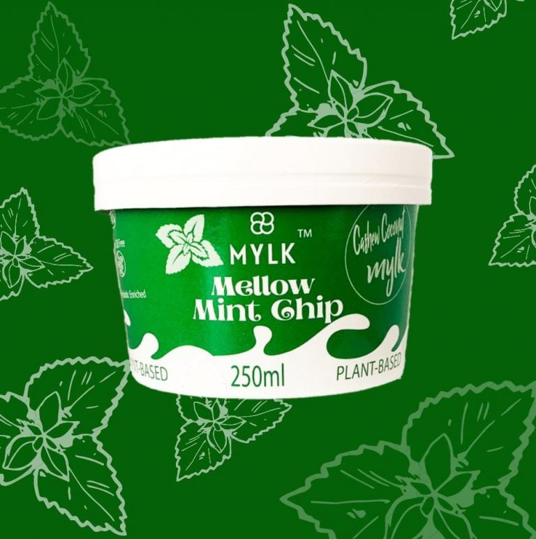 Mylk Ice Creme  Mellow Mint Chip - ice cream alternative